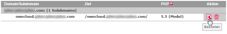 Owncloud bei All-Inkl.com SSL 2 Zertifikat erstellen