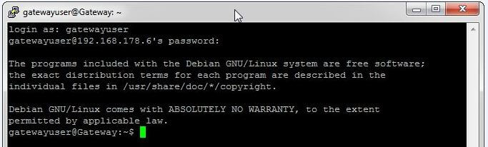 Login-mit-PuTTY-auf-Debian-Server
